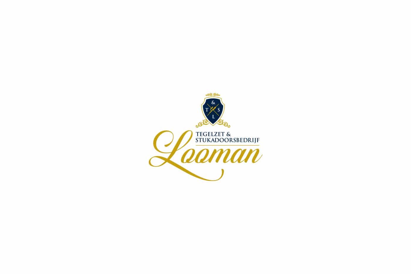 Logo ontwerp Looman stuc en tegelwerken