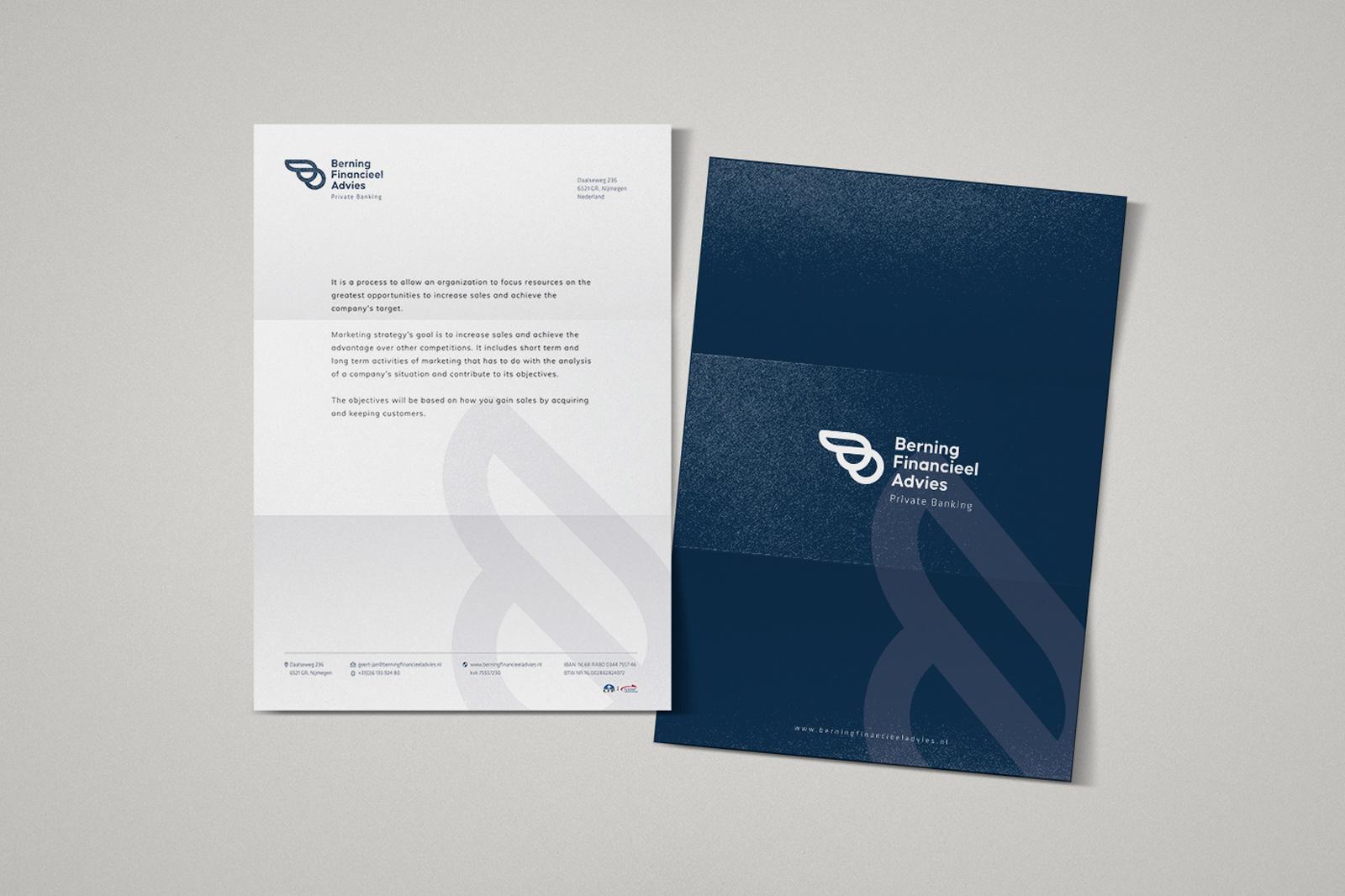 berning-financieel-advies - briefpapier